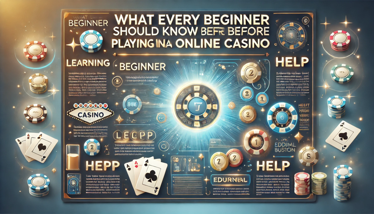 What Every Beginner Should Know Before Playing in an Online Casino