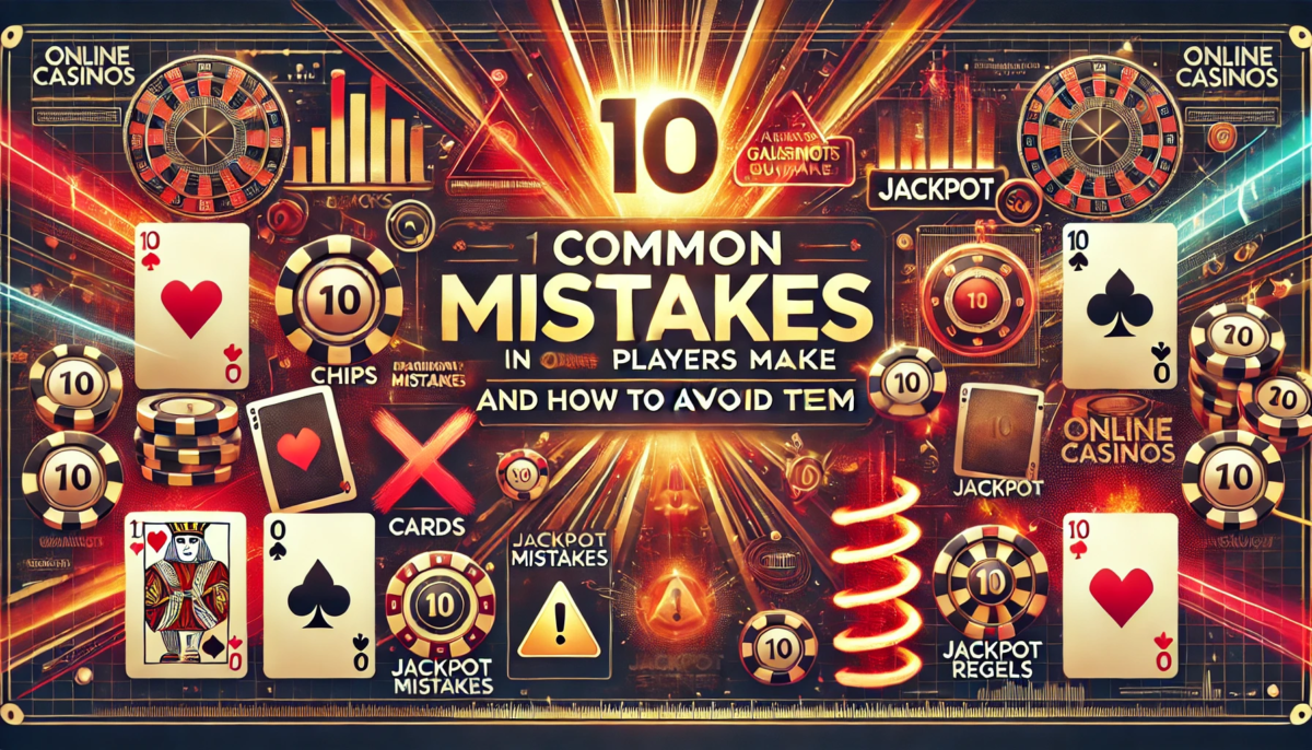 10 Common Mistakes Players Make in Online Casinos and How to Avoid Them